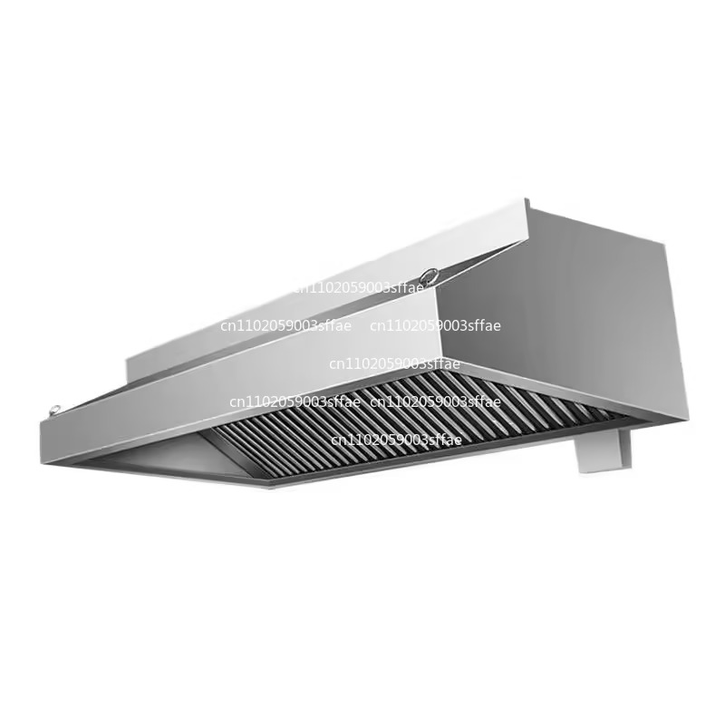 شفاط دخان سميك من الفولاذ المق - مراجعة Commercial Kitchen Range Hood وسعره