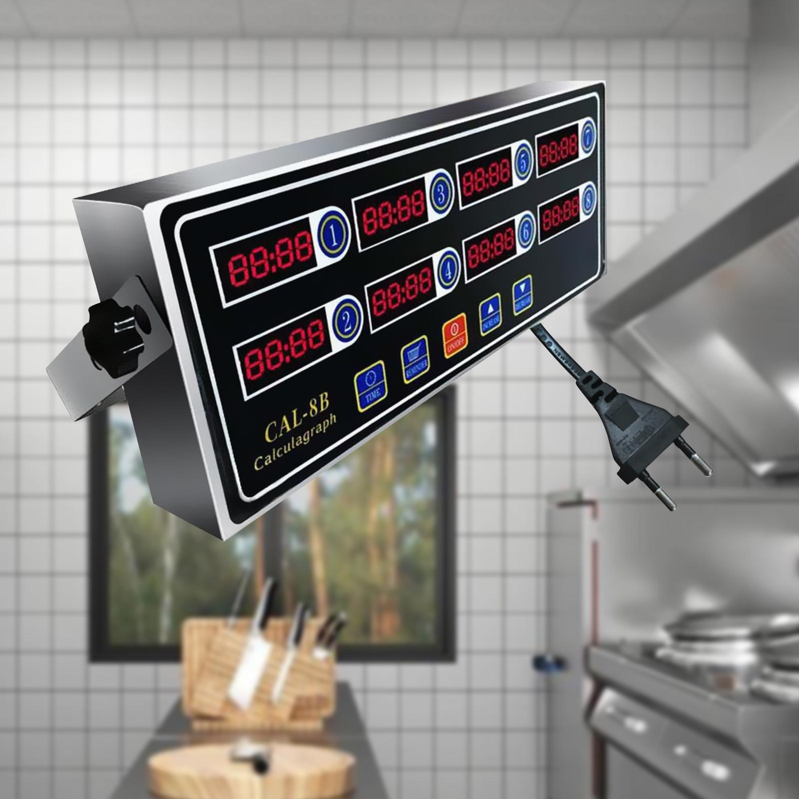 التجارية 8 قنوات المطبخ الرقمي - مراجعة Commercial Kitchen Set وسعره