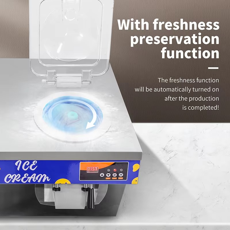 ماكينة آيس كريم تجارية 2026 من - مراجعة Commercial Ice Maker وسعره