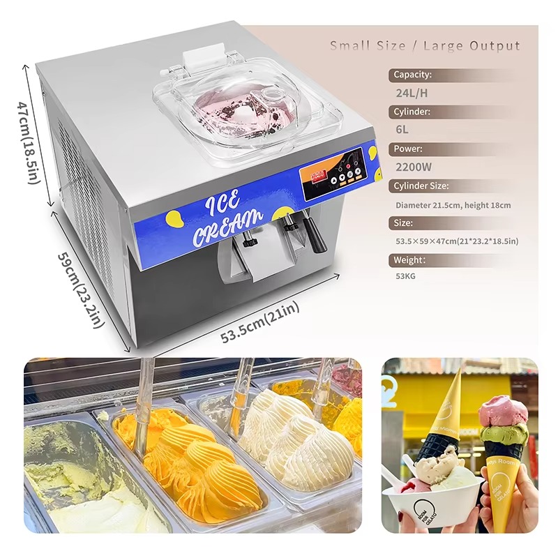 ماكينة آيس كريم تجارية 2026 من - مراجعة Commercial Ice Maker وسعره